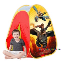 Детская палатка Как приручить дракона, лицензия John JN76144